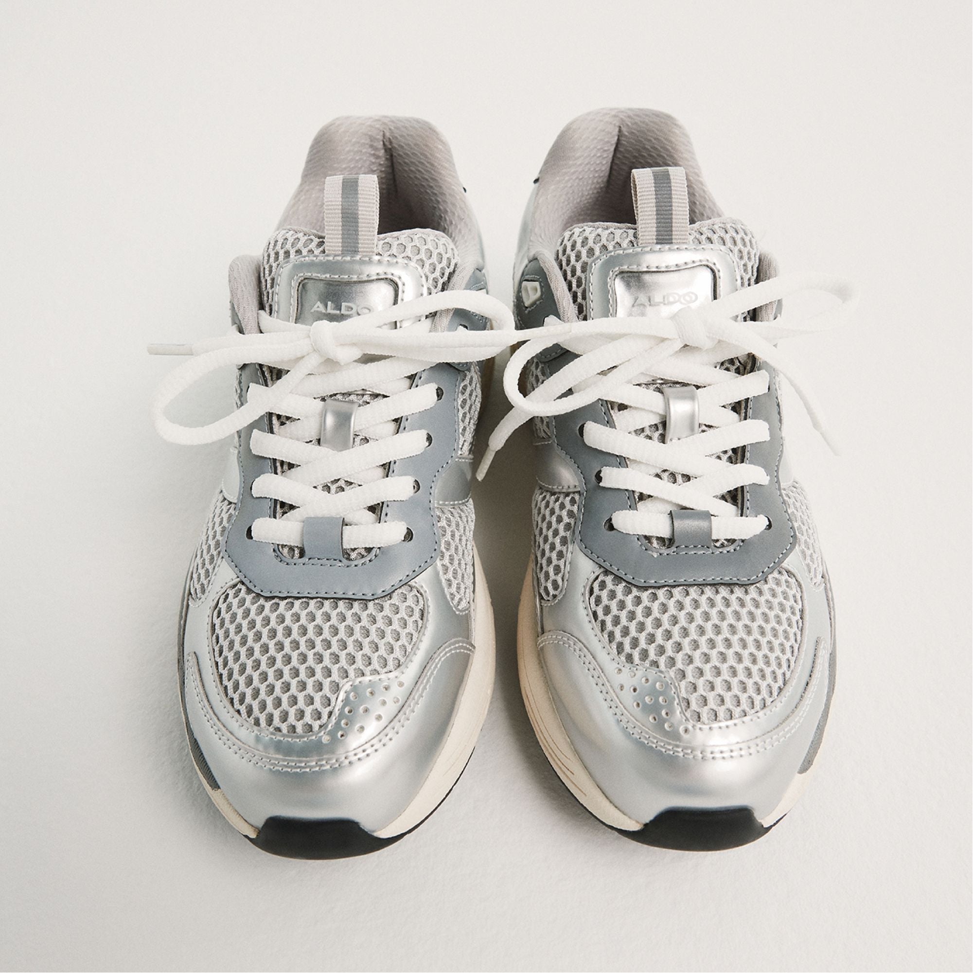 Aldo | Pillowsnkr in L Silver - Jogger sneaker