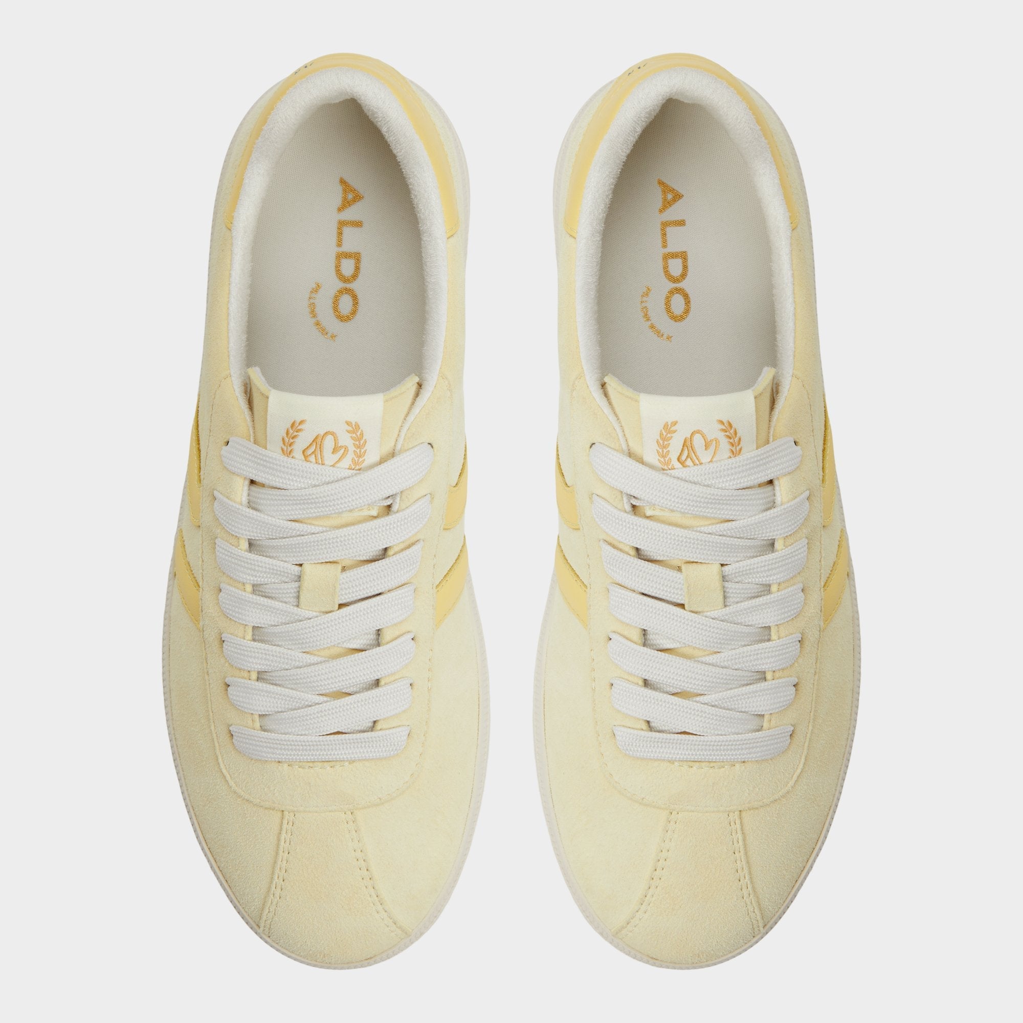 Aldo | Chicsneaker Light Yellow Women's Low top sneakers - Low top sneaker, Cup sole