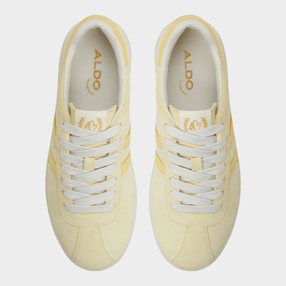 Aldo | Chicsneaker Light Yellow Women's Low top sneakers - Low top sneaker, Cup sole