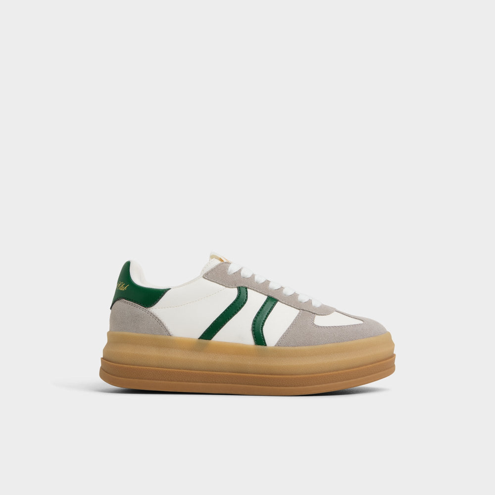 Aldo | Elabrintar White Combo Women's Low top sneakers - Low top sneaker, Platform