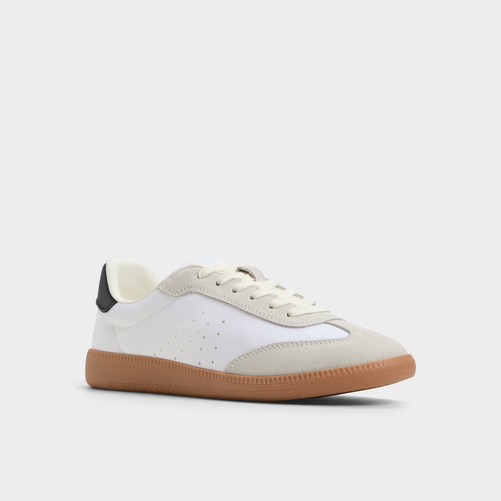 Aldo | Clubstyle White/Black Women's Low top sneakers - Jogger sneaker, Jogger sole