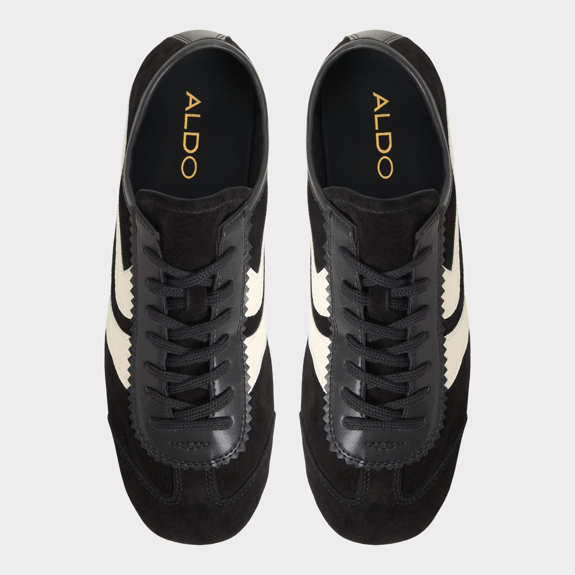 Aldo | Adrelya in Black - Jogger sneaker, Jogger sole