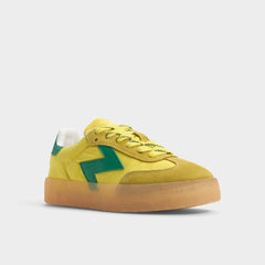 Aldo | Retrostep Yellow Multi Women's Low top sneakers - Low top sneaker, Jogger sole