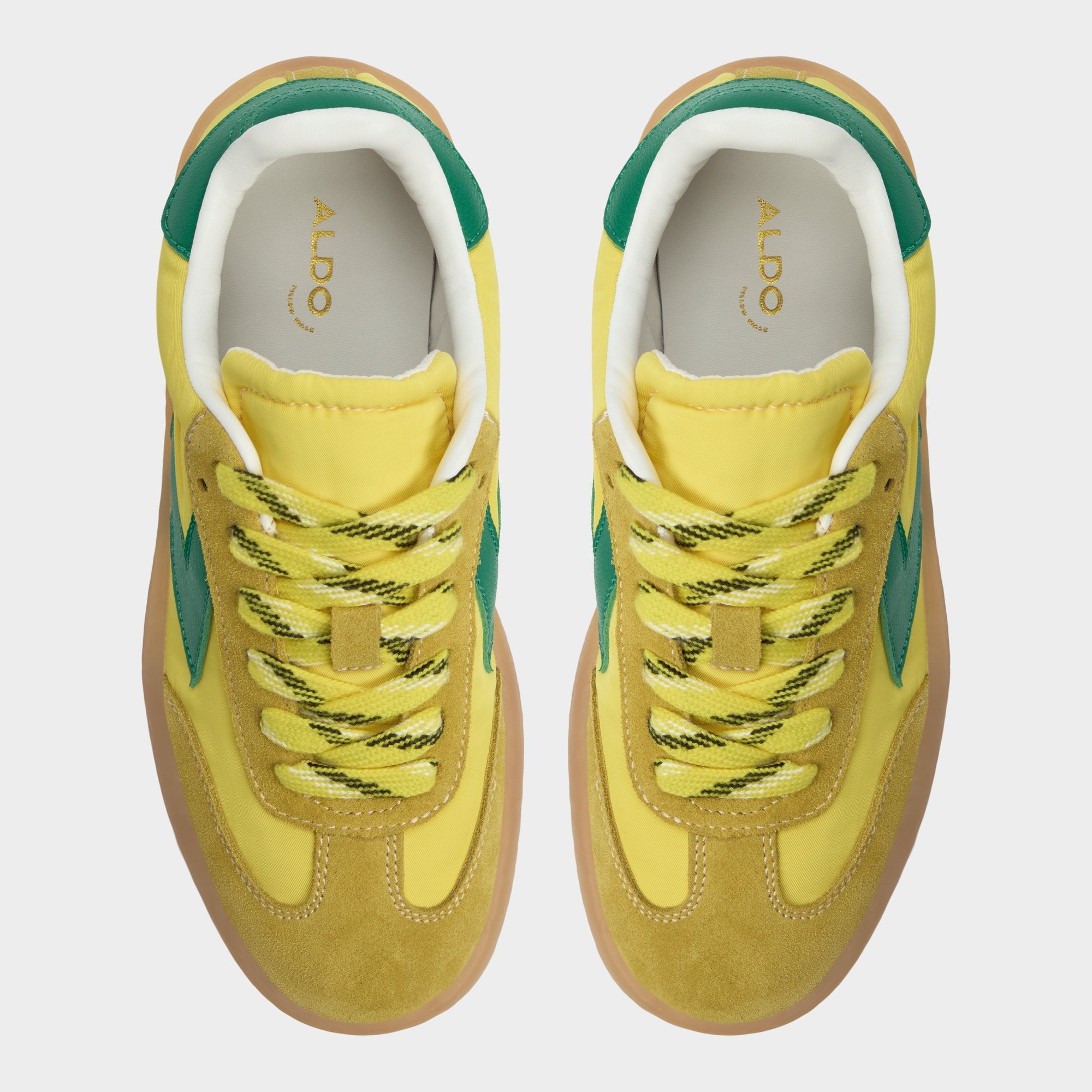 Aldo | Retrostep Yellow Multi Women's Low top sneakers - Low top sneaker, Jogger sole