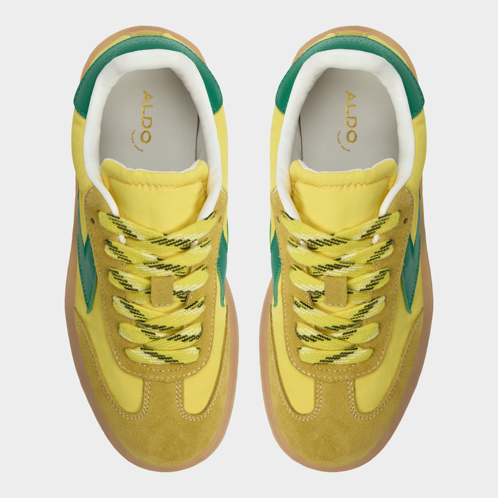 Aldo | Retrostep Yellow Multi Women's Low top sneakers - Low top sneaker, Jogger sole