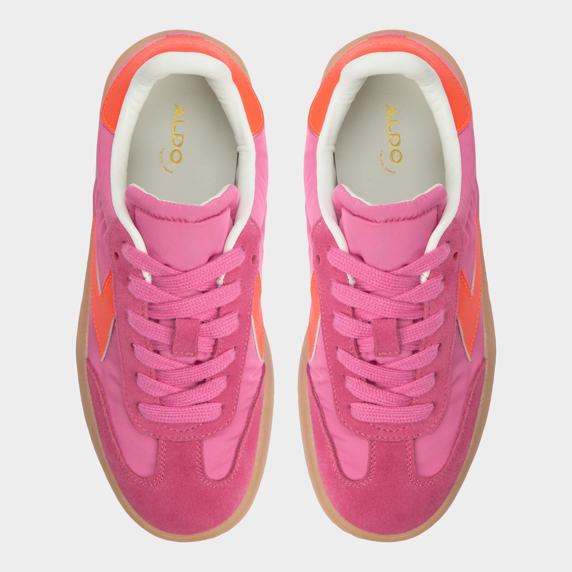 Aldo | Retrostep Bright Pink Women's Low top sneakers - Low top sneaker, Jogger sole
