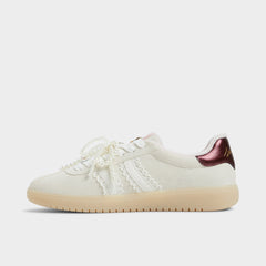Aldo | Sweetthing White/Bone Women's Low top sneakers - Low top sneaker, Cup sole