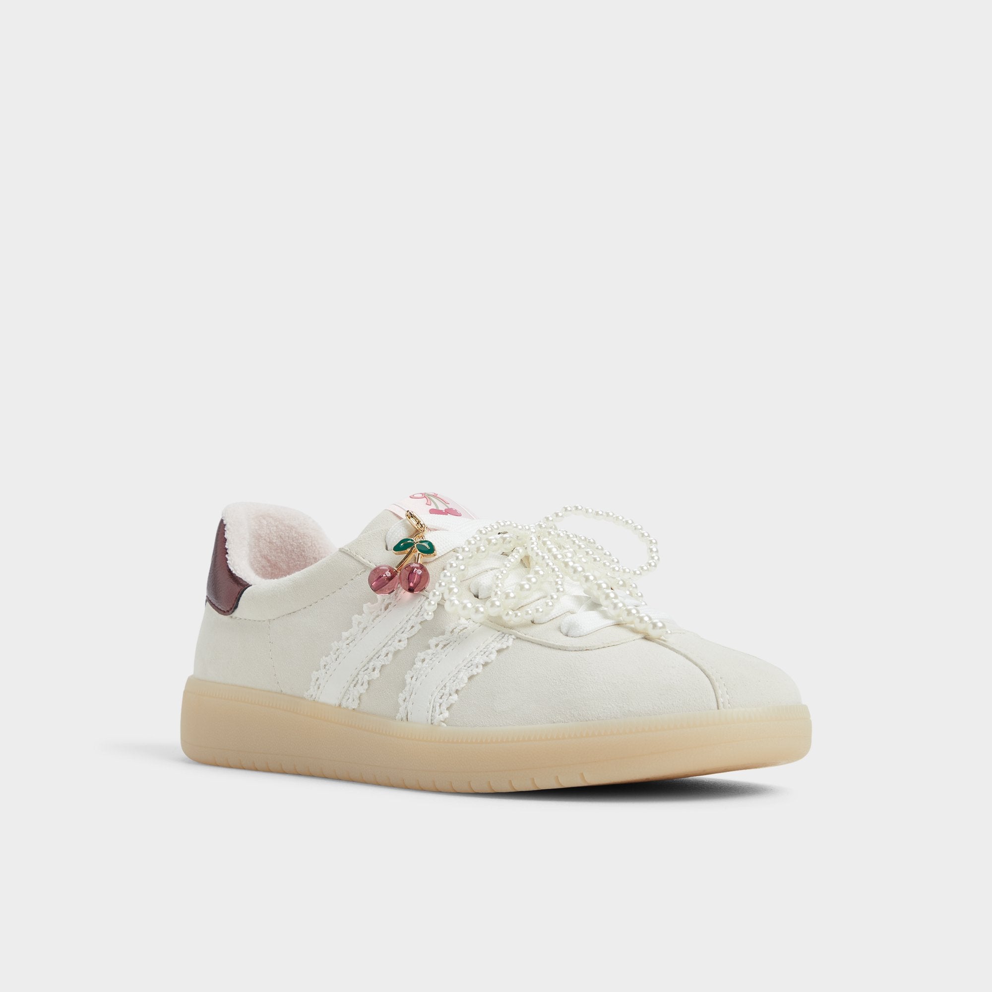 Aldo | Sweetthing White/Bone Women's Low top sneakers - Low top sneaker, Cup sole