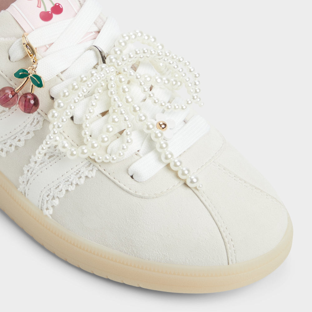 Aldo | Sweetthing White/Bone Women's Low top sneakers - Low top sneaker, Cup sole