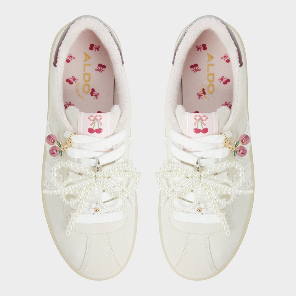 Aldo | Sweetthing White/Bone Women's Low top sneakers - Low top sneaker, Cup sole
