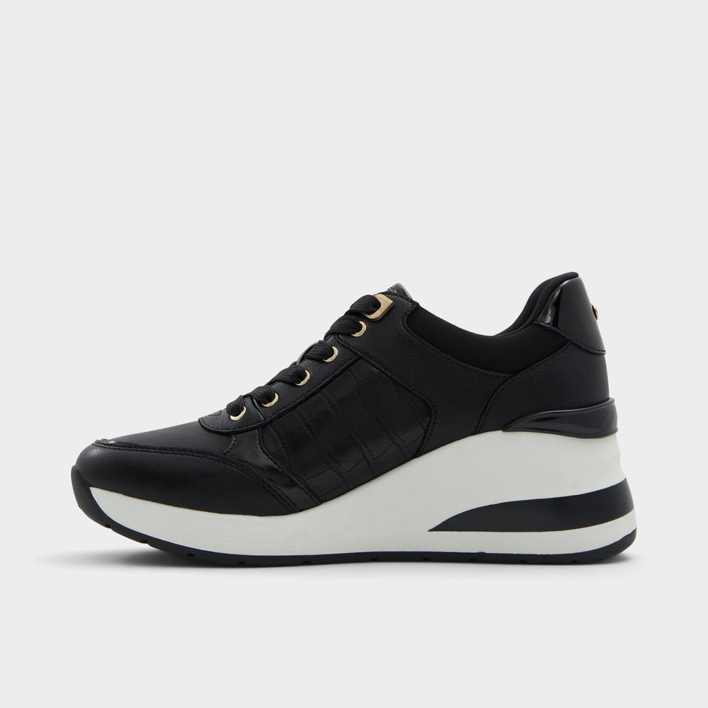 Aldo | Iconistep Other Black Women's Platform and wedge sneakers - Wedge sneaker, Wedge heel
