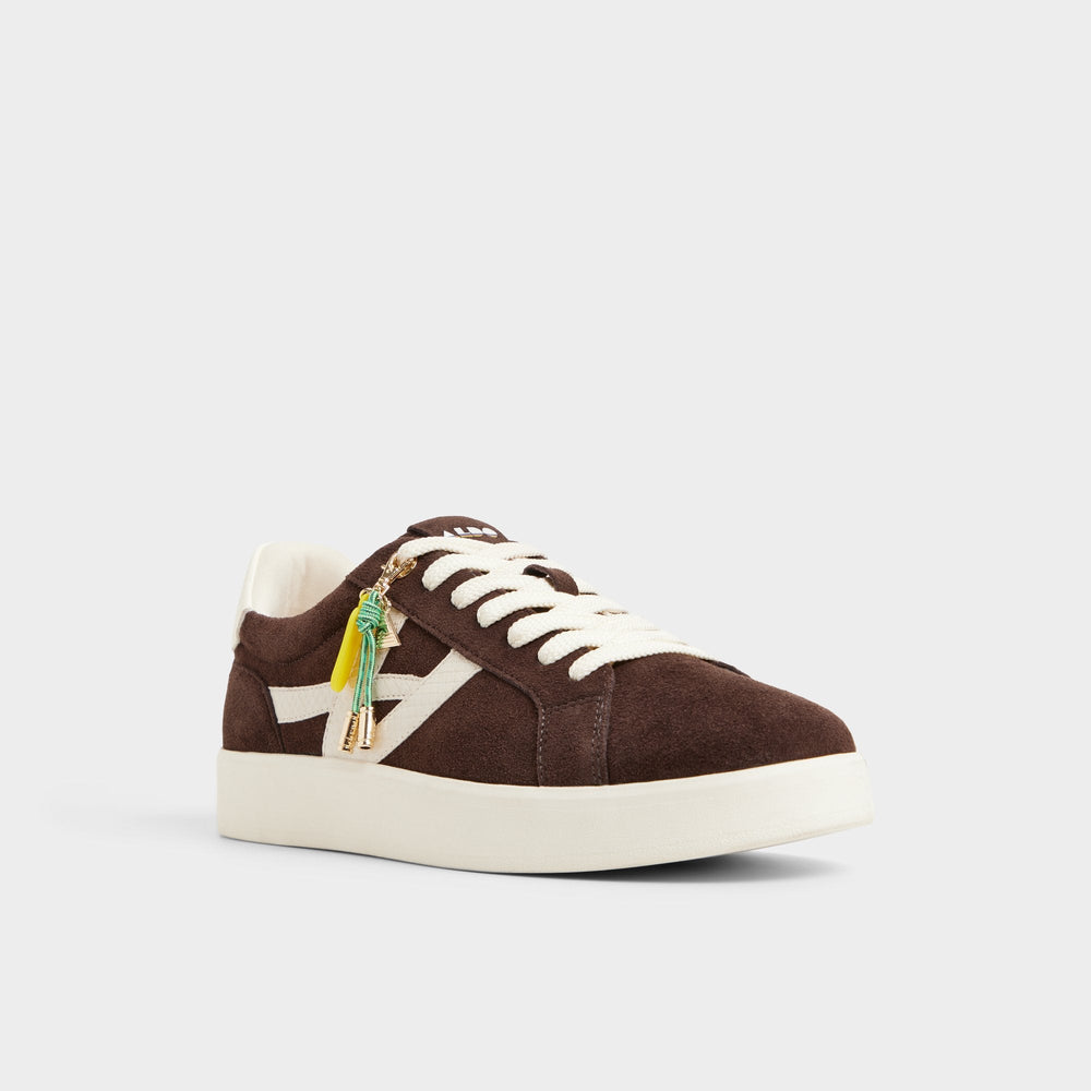 Aldo | Mtl1972snkr-l Dark Brown Women's Low top sneakers - Low top sneaker, Cup sole