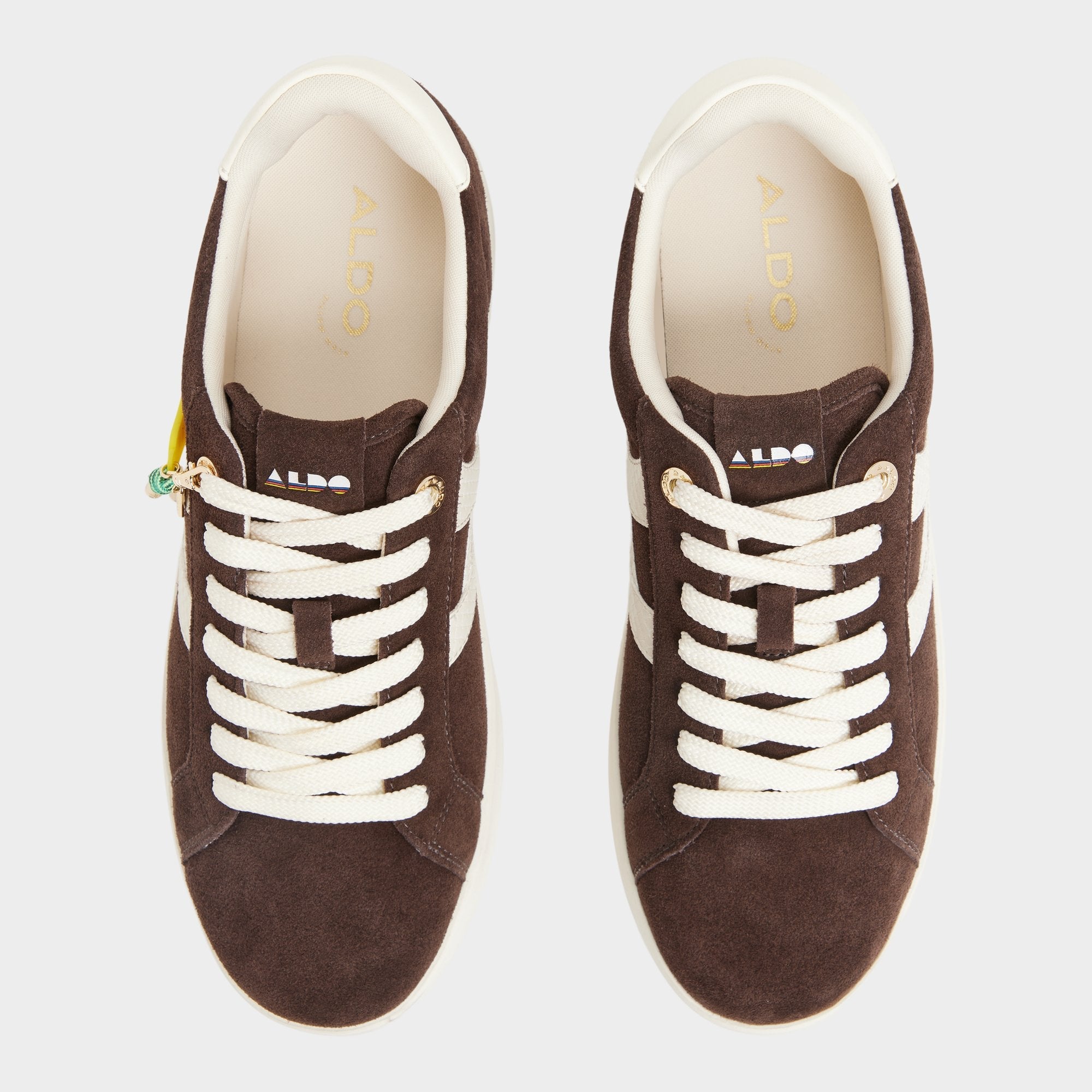 Aldo | Mtl1972snkr-l Dark Brown Women's Low top sneakers - Low top sneaker, Cup sole