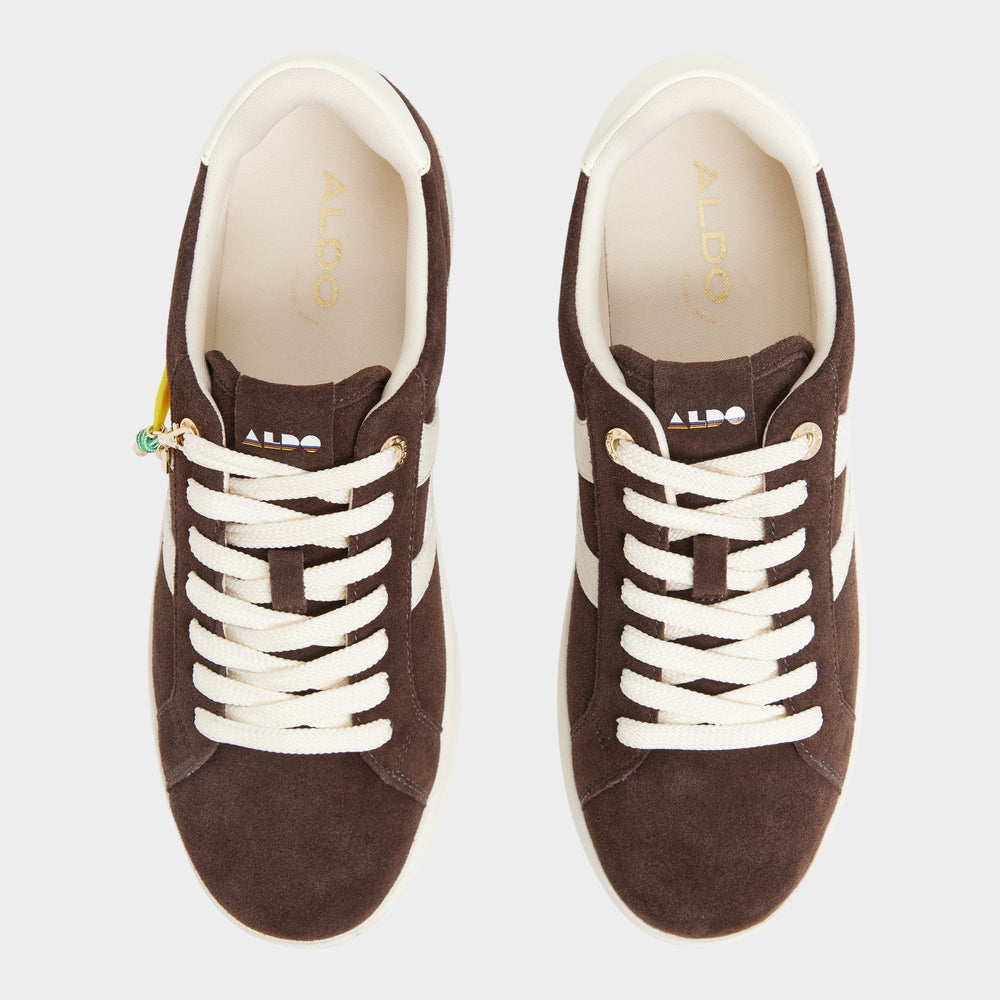 Aldo | Mtl1972snkr-l Dark Brown Women's Low top sneakers - Low top sneaker, Cup sole