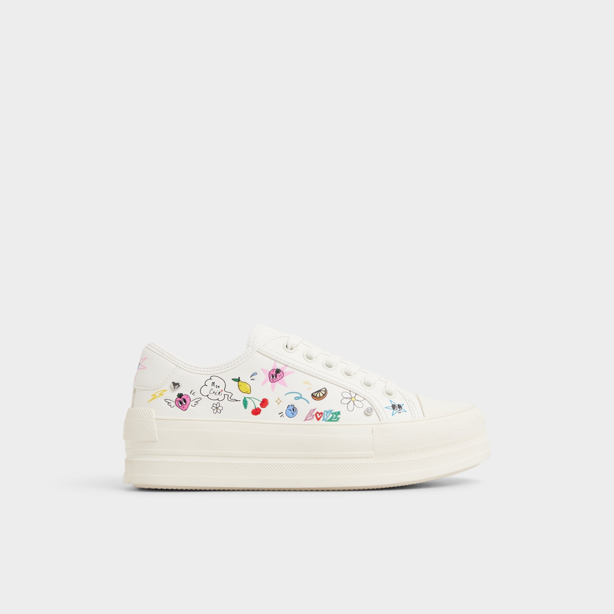 Aldo | Rayes White/Multi Women's Low top sneakers - Sneaker, Platform