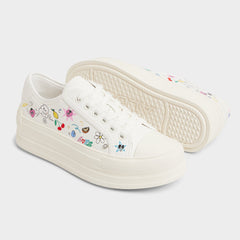 Aldo | Rayes White/Multi Women's Low top sneakers - Sneaker, Platform
