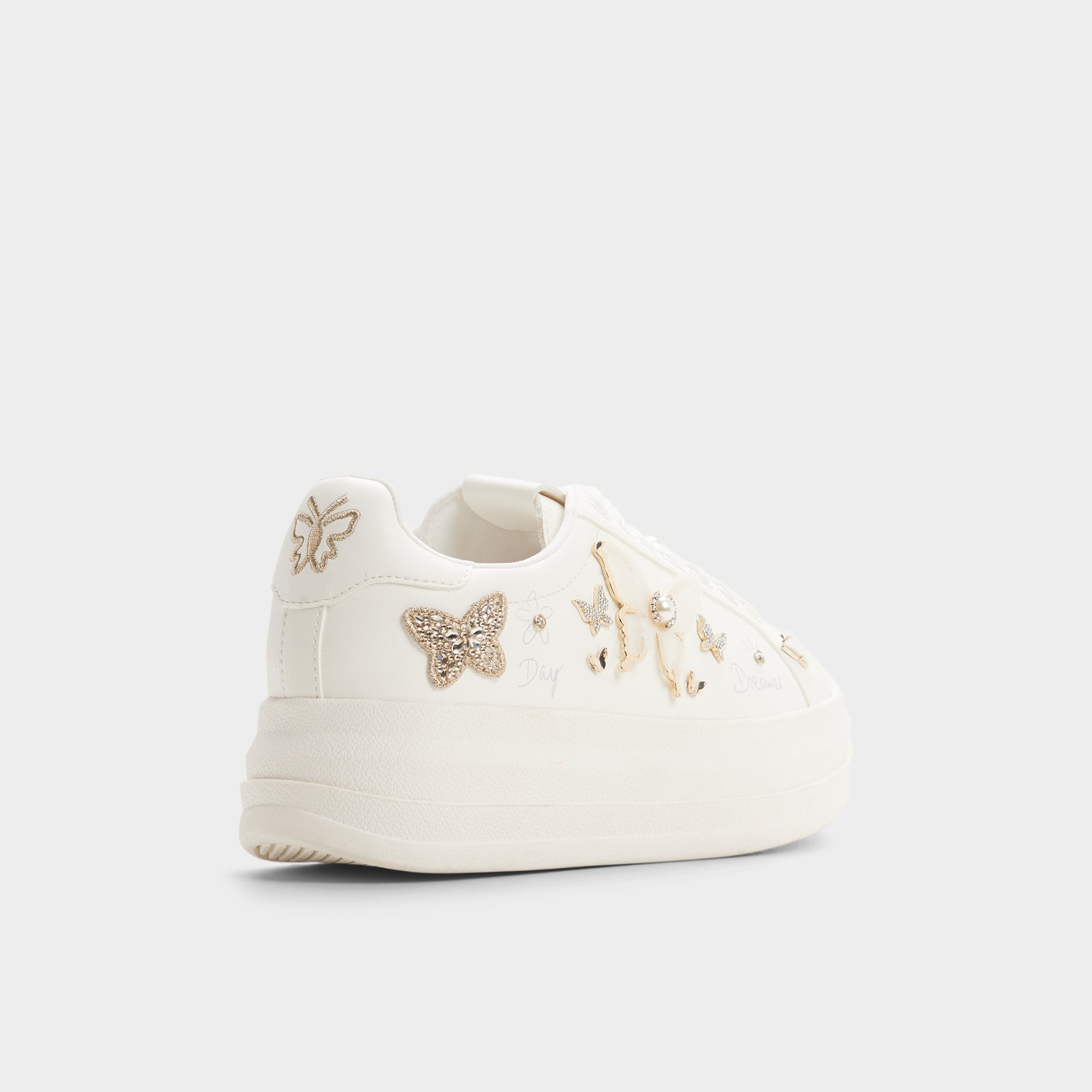 Aldo | Pearlwing2 in White - Sneaker, Jogger sole