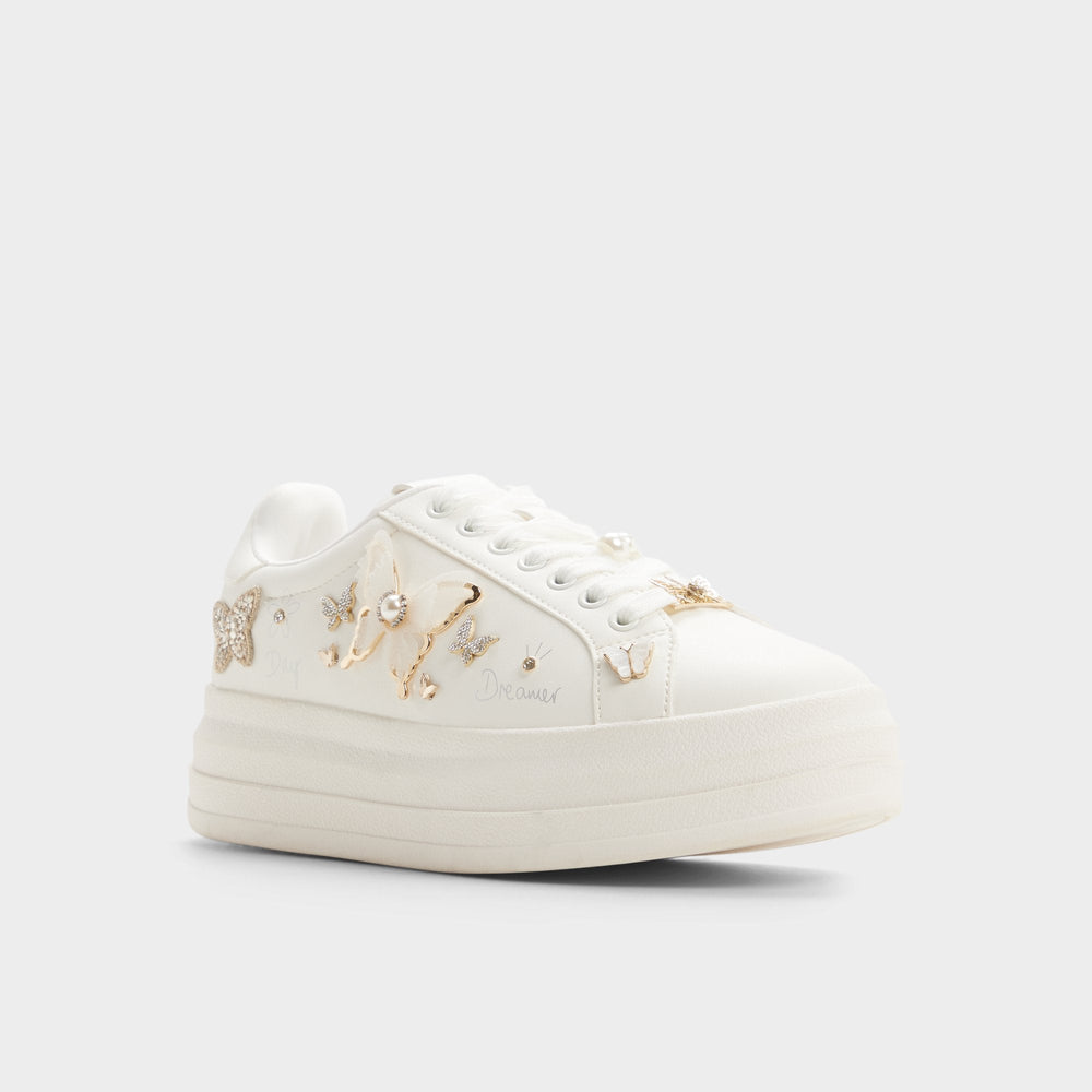 Aldo | Pearlwing2 in White - Sneaker, Jogger sole