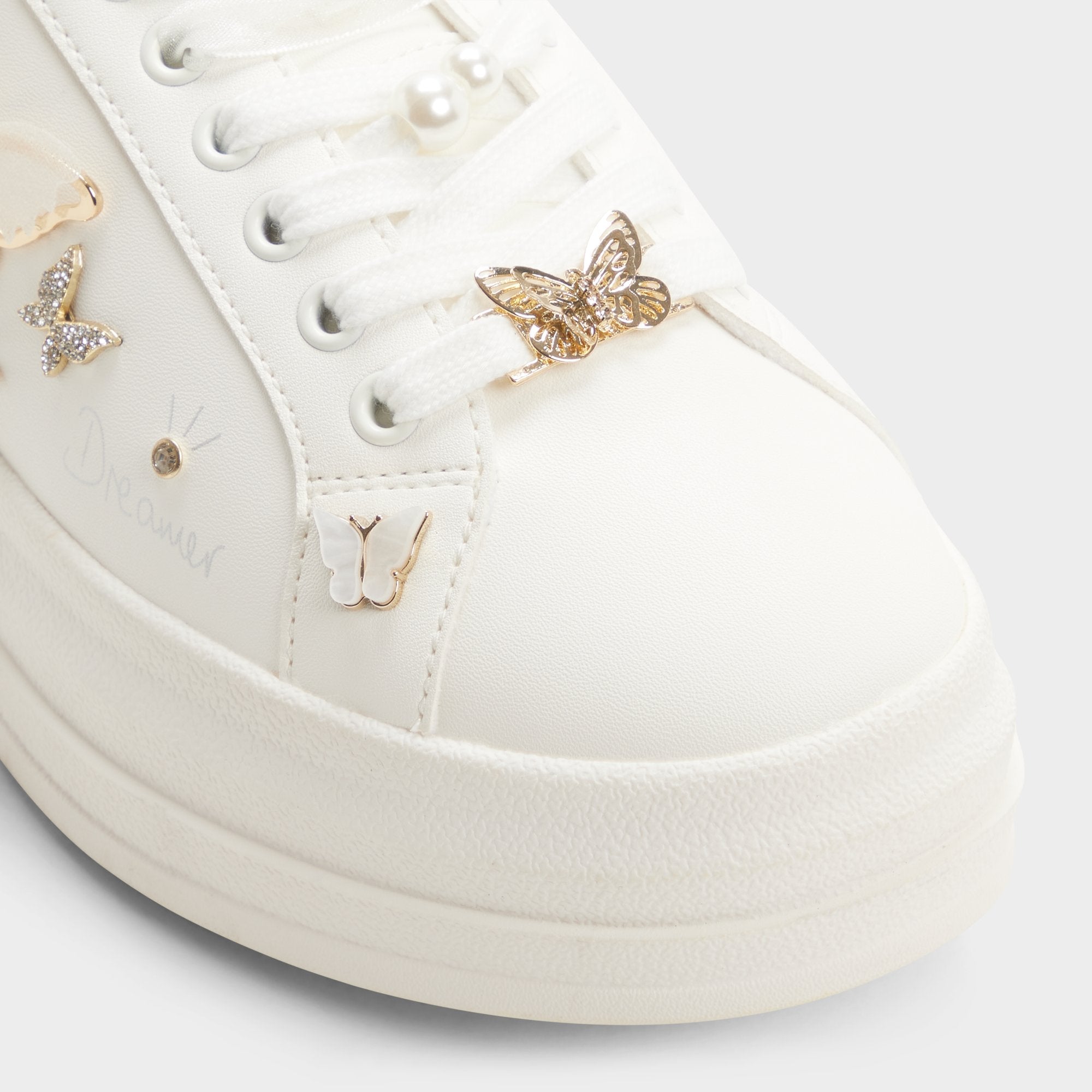 Aldo | Pearlwing2 in White - Sneaker, Jogger sole