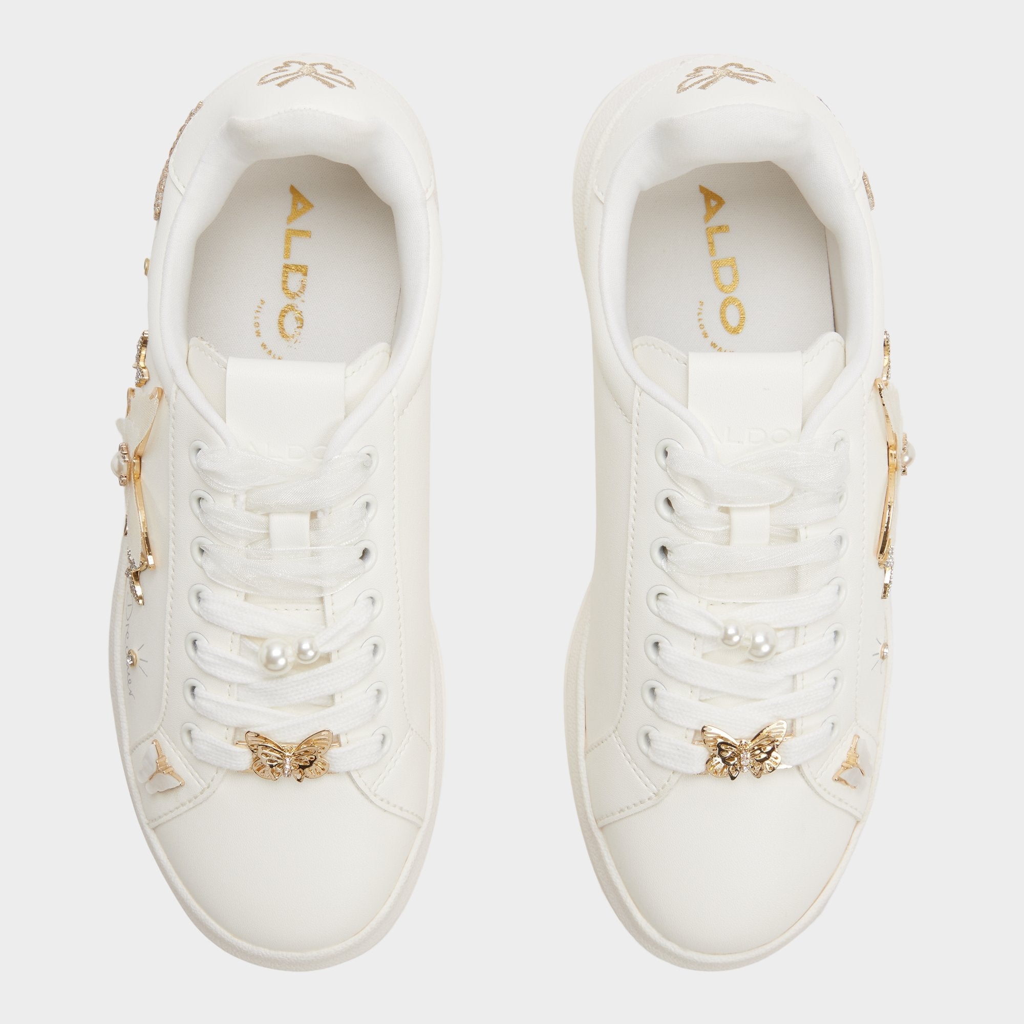 Aldo | Pearlwing2 in White - Sneaker, Jogger sole