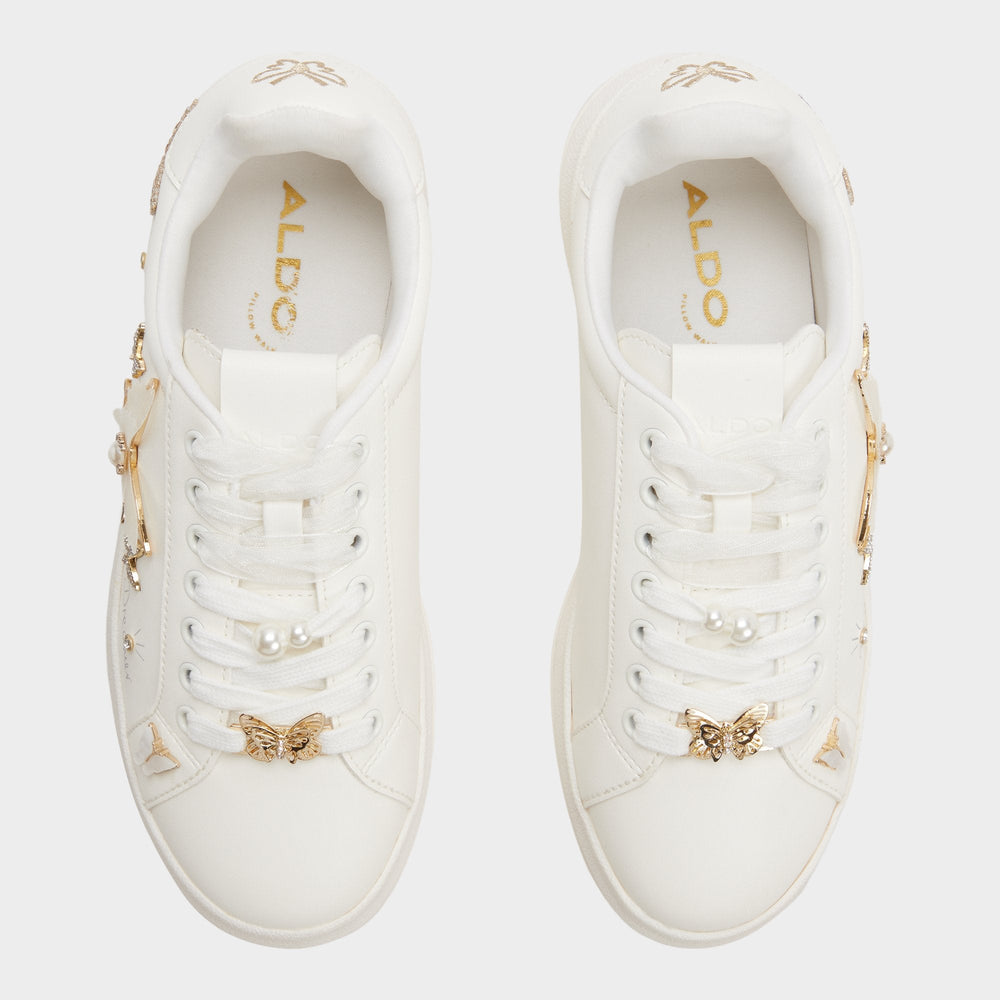 Aldo | Pearlwing2 in White - Sneaker, Jogger sole