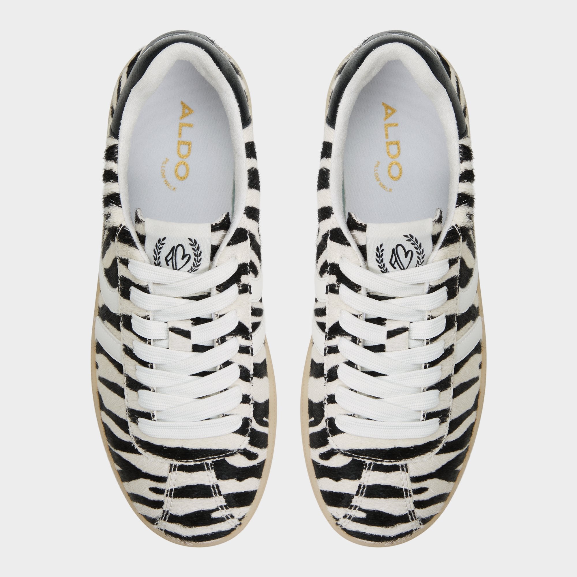 Aldo | Chicsneaker White/Black Women's Aldo Sport Club - Low top sneaker, Cup sole