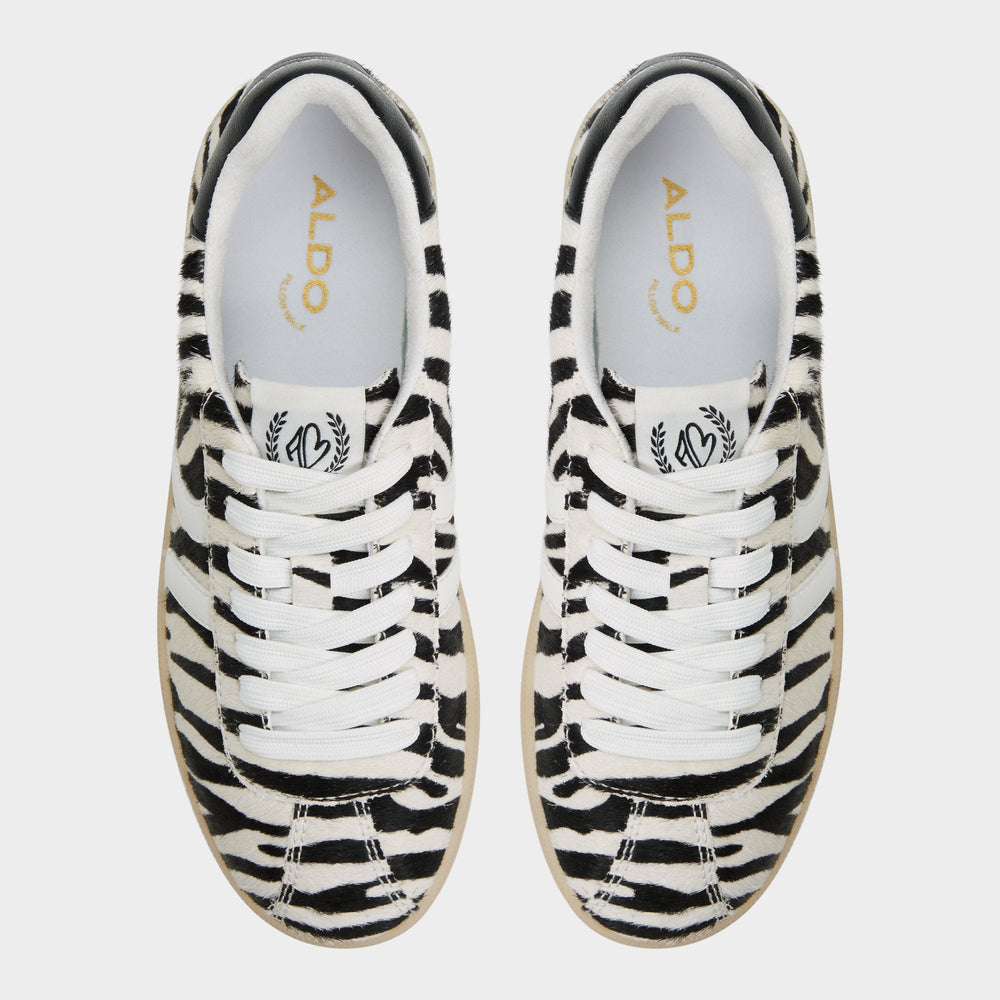 Aldo | Chicsneaker White/Black Women's Aldo Sport Club - Low top sneaker, Cup sole