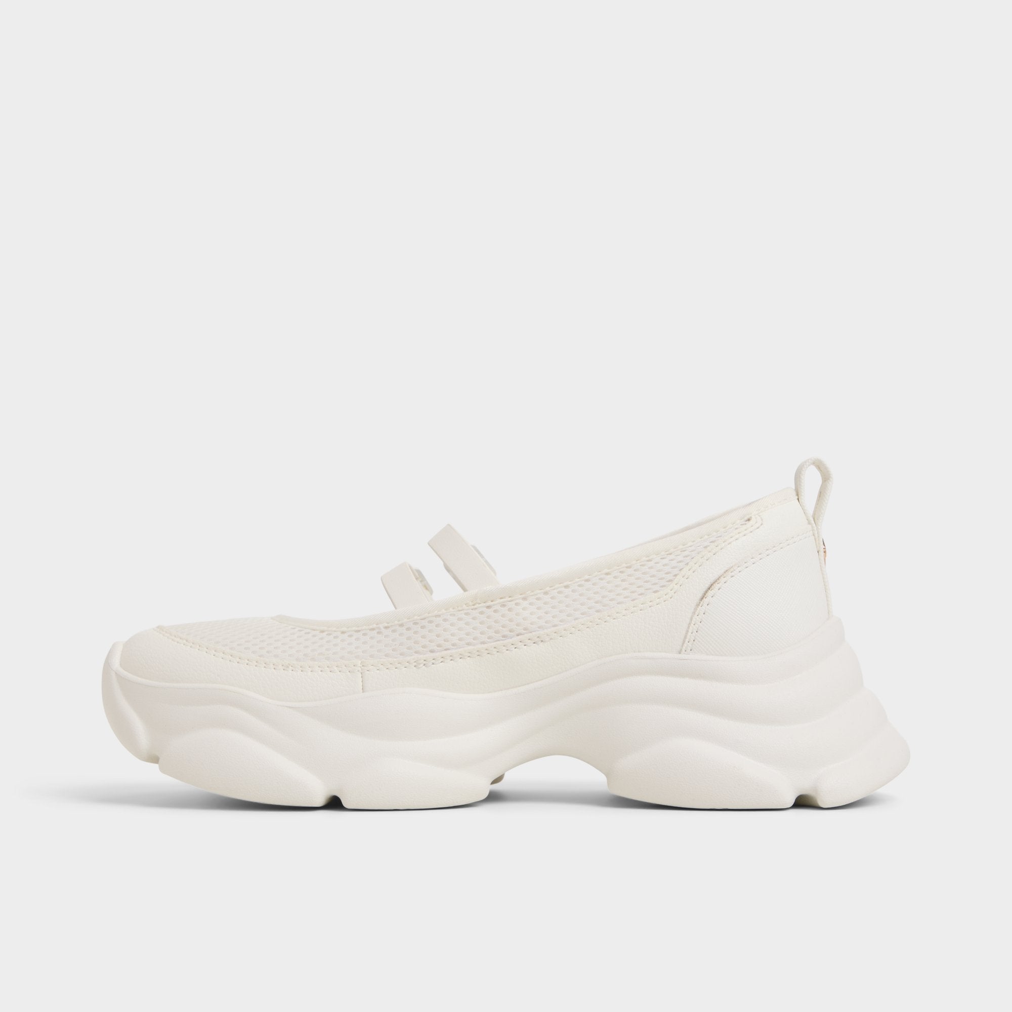 Aldo | Aethera White Women's Platform and wedge sneakers - Mary Jane Sneakers, Jogger sole
