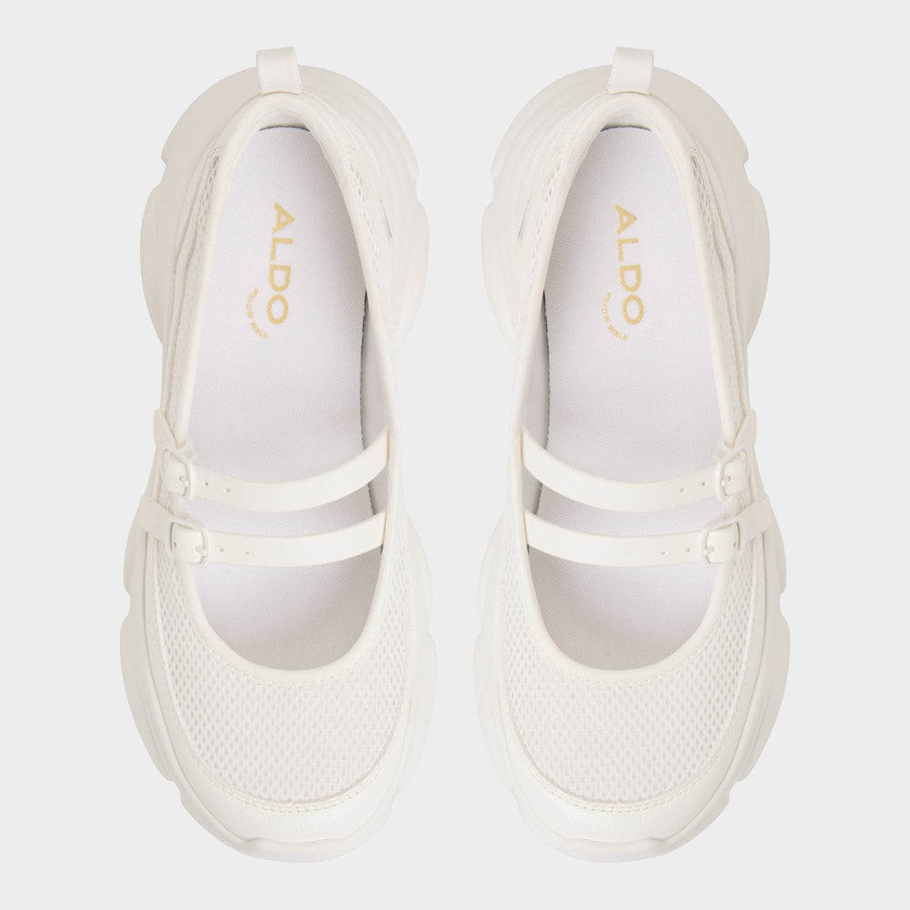 Aldo | Aethera White Women's Platform and wedge sneakers - Mary Jane Sneakers, Jogger sole