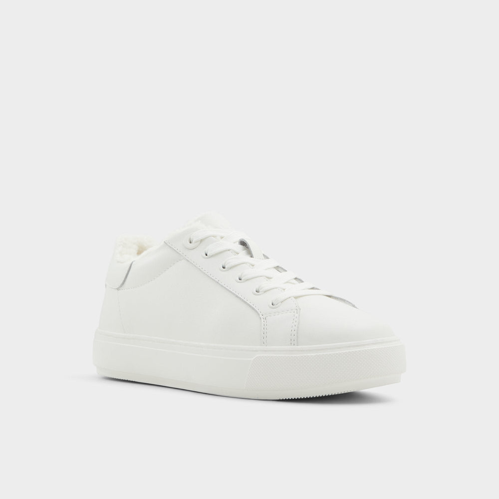 Aldo | Merrylyn White Women's Low top sneakers - Low top sneaker, Cup sole