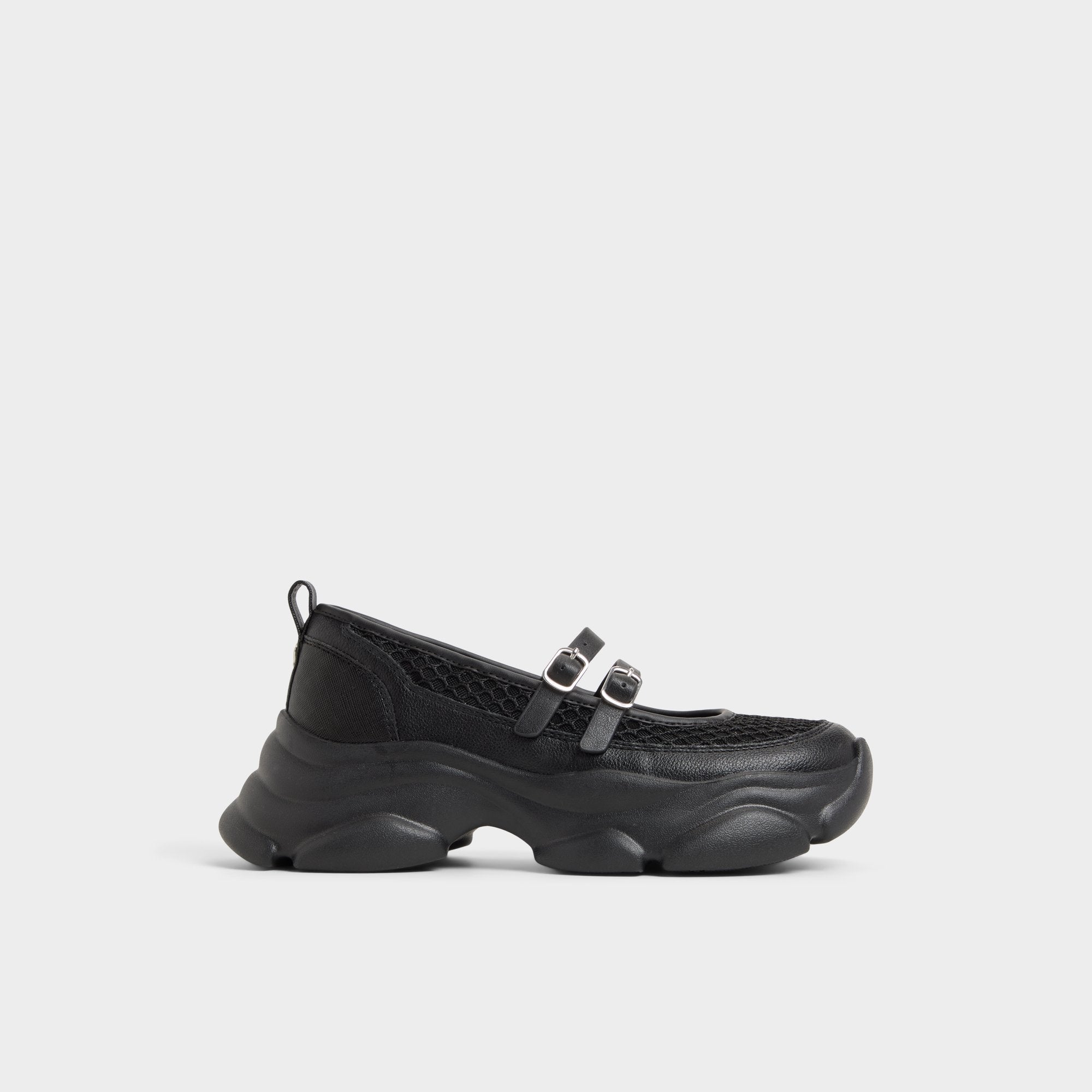 Aldo | Aethera Black Women's Platform and wedge sneakers - Mary Jane Sneakers, Jogger sole