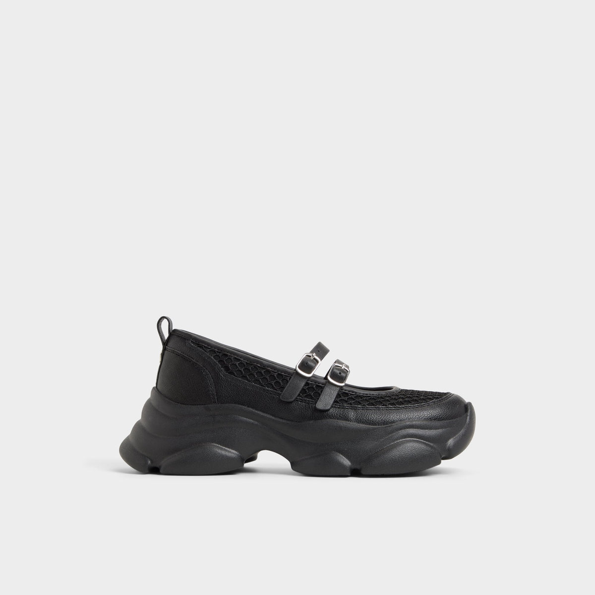 Aldo | Aethera Black Women's Platform and wedge sneakers - Mary Jane Sneakers, Jogger sole
