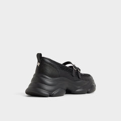 Aldo | Aethera Black Women's Platform and wedge sneakers - Mary Jane Sneakers, Jogger sole