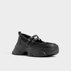 Aldo | Aethera Black Women's Platform and wedge sneakers - Mary Jane Sneakers, Jogger sole