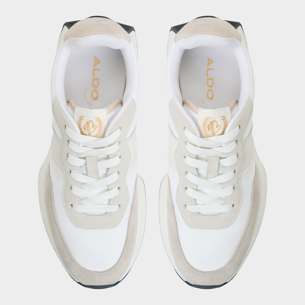 Aldo | Proader White/Bone Women's Low top sneakers - Jogger sneaker