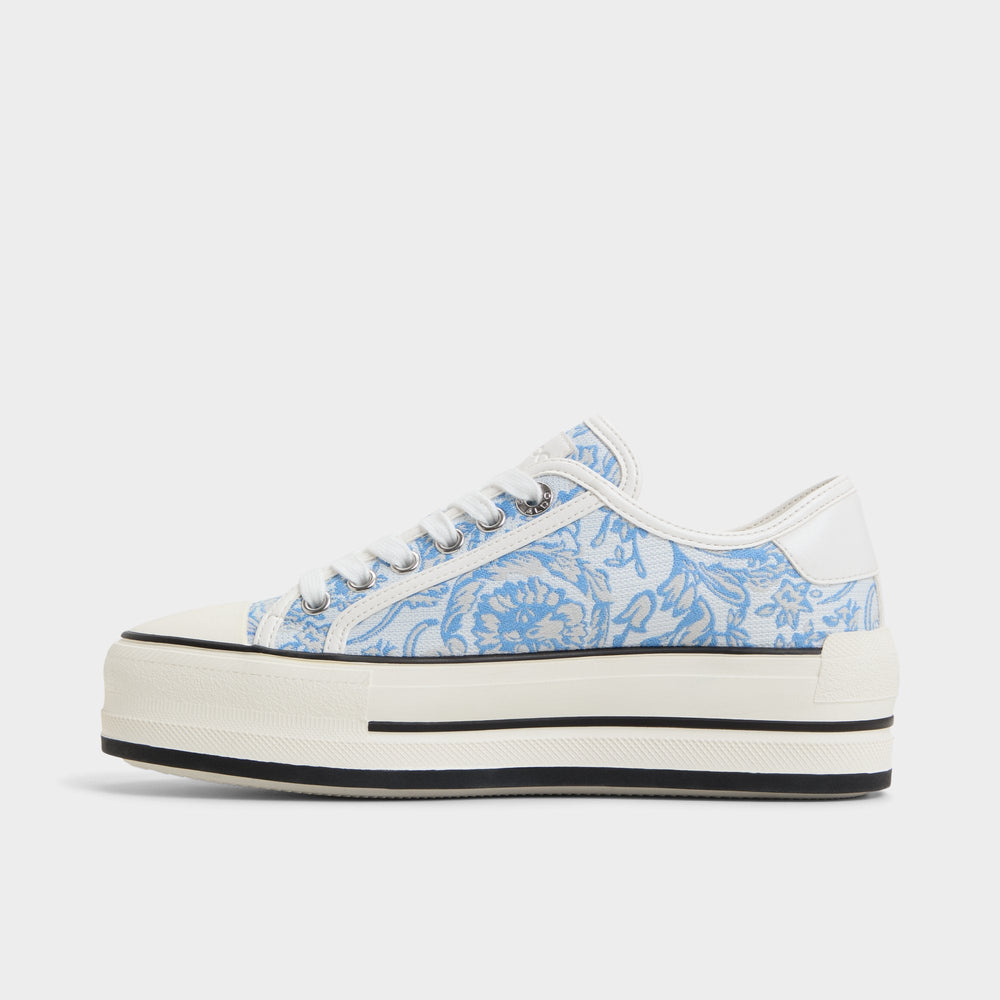 Aldo | Rayes Open Blue Women's Platform and wedge sneakers - Low top sneaker, Platform
