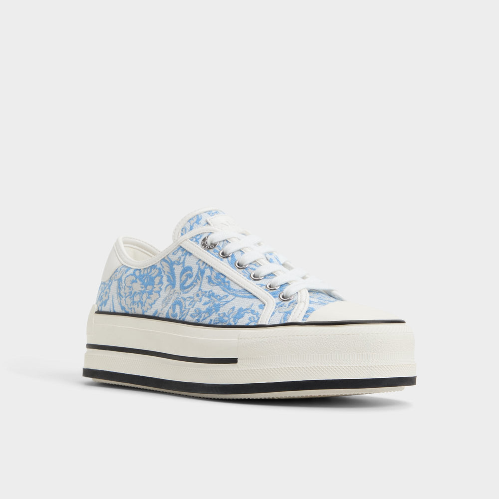 Aldo | Rayes Open Blue Women's Platform and wedge sneakers - Low top sneaker, Platform