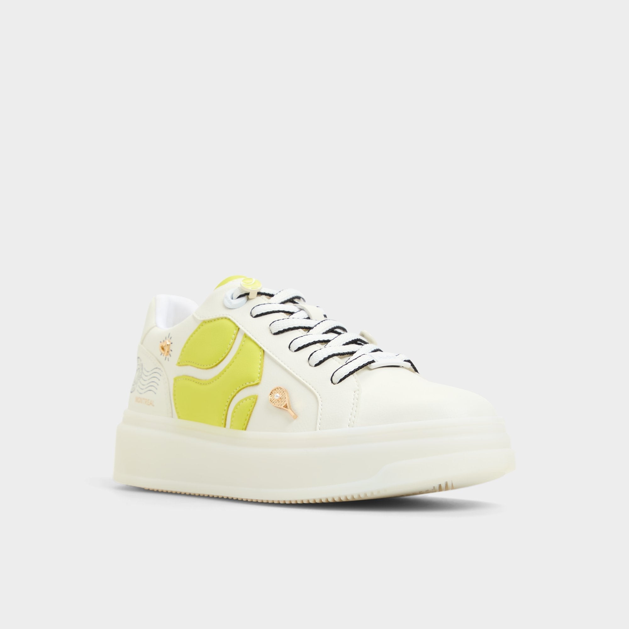 Aldo | Clubchamp White Combo Women's Platform and wedge sneakers - Low top sneaker