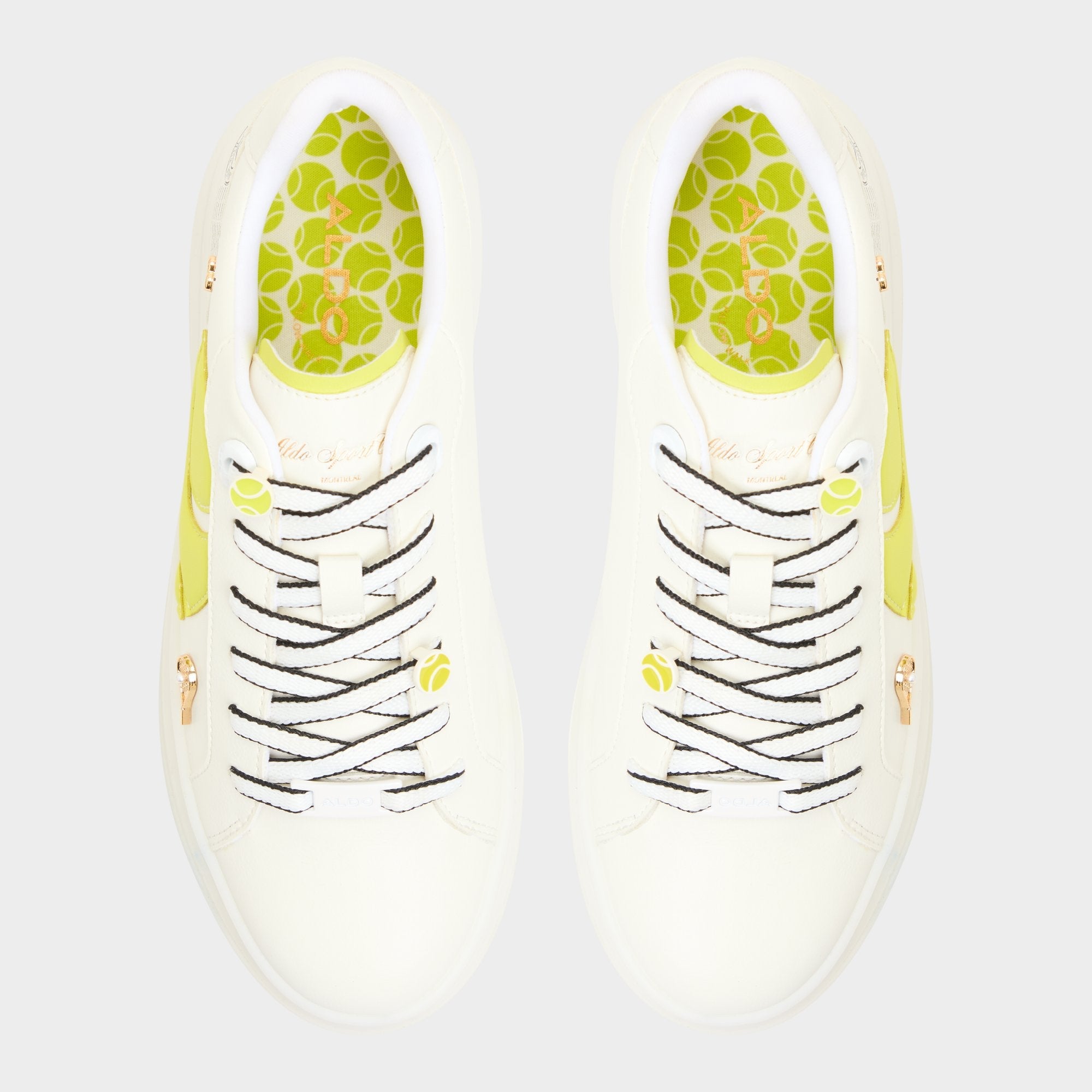 Aldo | Clubchamp White Combo Women's Platform and wedge sneakers - Low top sneaker