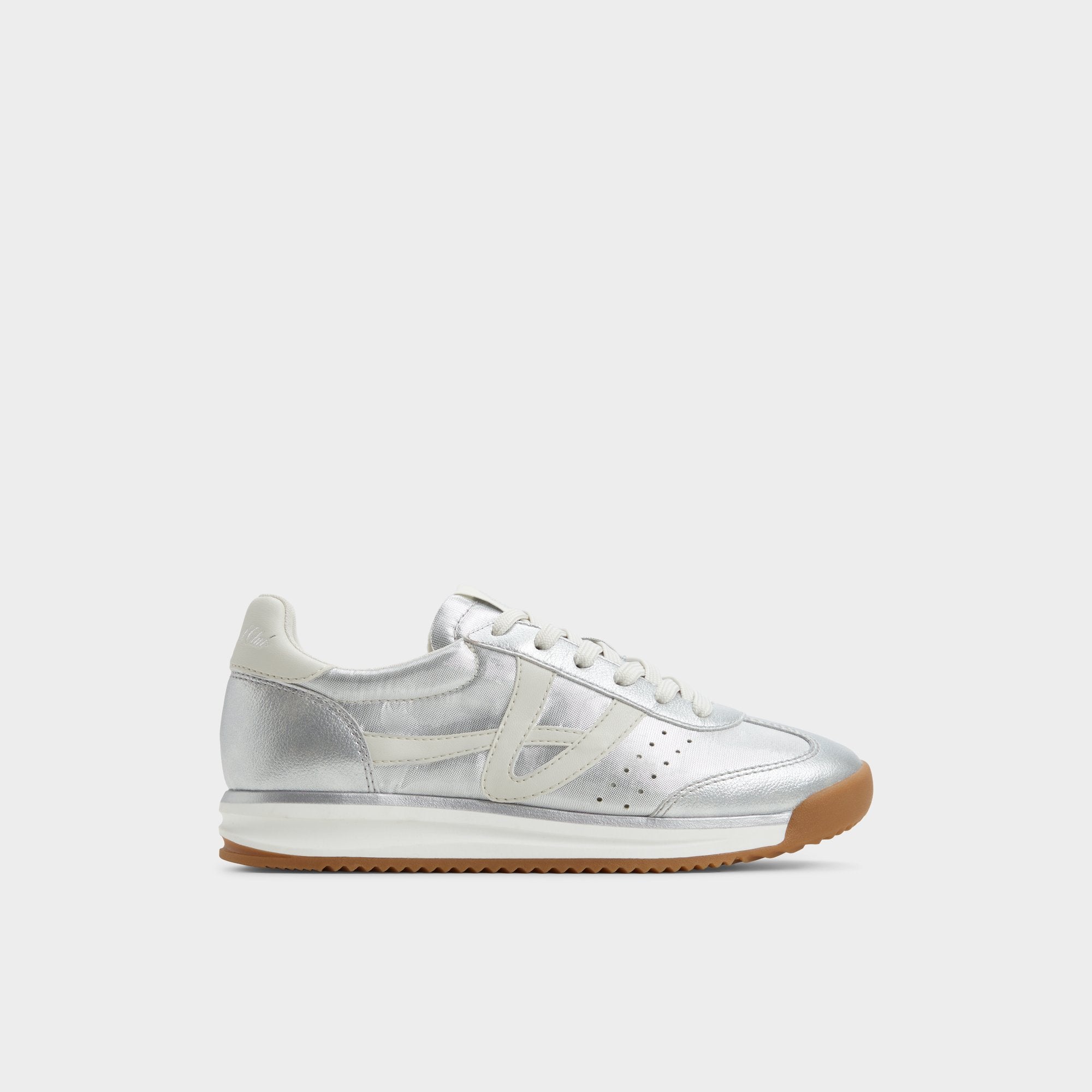 Aldo | Stepcount Silver Women's Low top sneakers - Jogger sneaker, Jogger sole