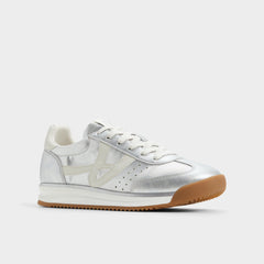 Aldo | Stepcount Silver Women's Low top sneakers - Jogger sneaker, Jogger sole