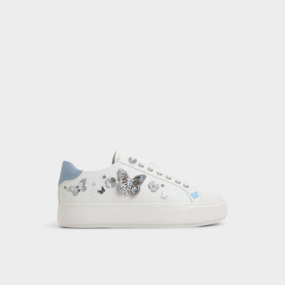Aldo | Saxony White/Multi Women's Platform and wedge sneakers - Low top sneaker