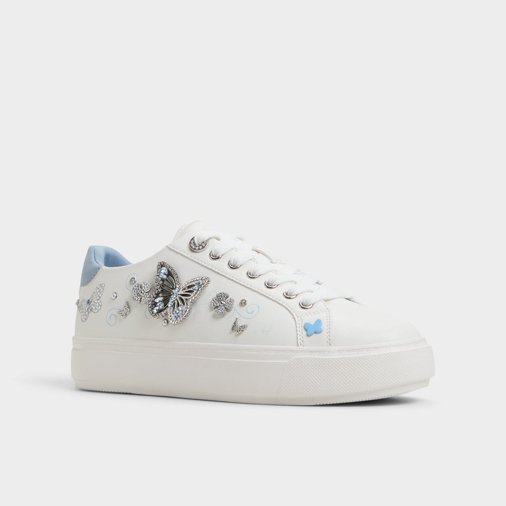 Aldo | Saxony White/Multi Women's Platform and wedge sneakers - Low top sneaker
