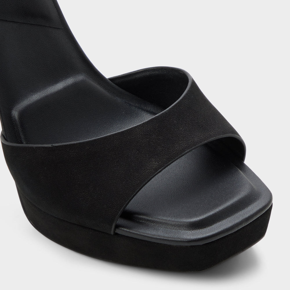 Aldo | Medusa in Other Black 14266744 - Strappy heeled sandal, Platform