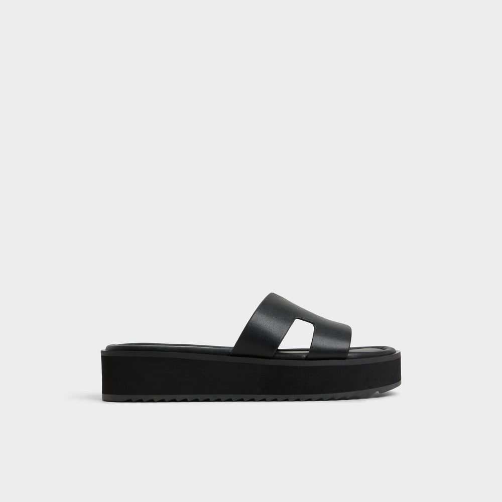 Aldo | Anayelie in Black - Slide sandal, Platform