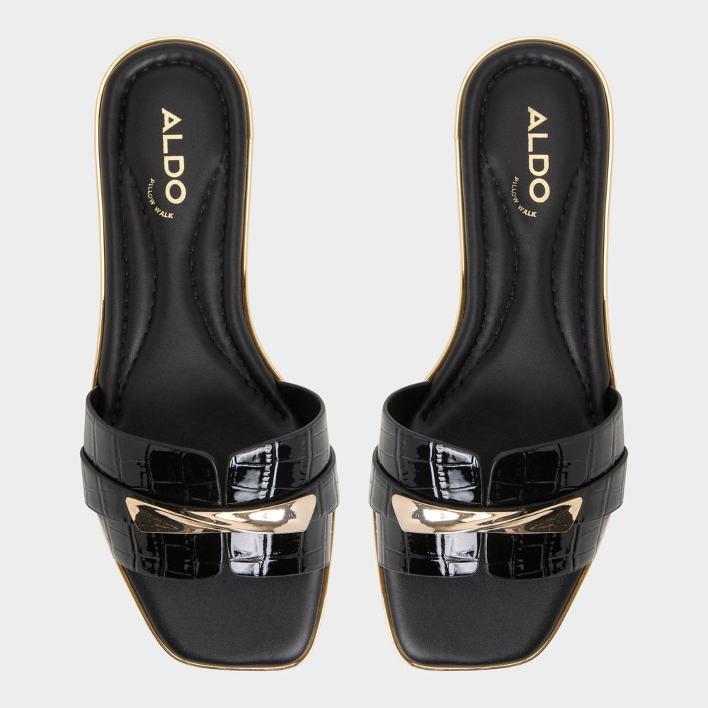 Aldo | Darlina in Black - Slide sandal