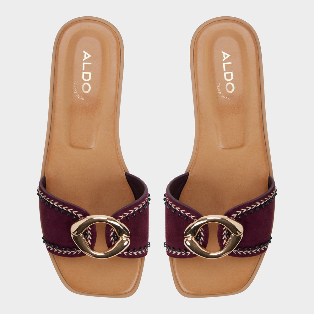 Aldo | Biggin in Bordo - Slide sandal