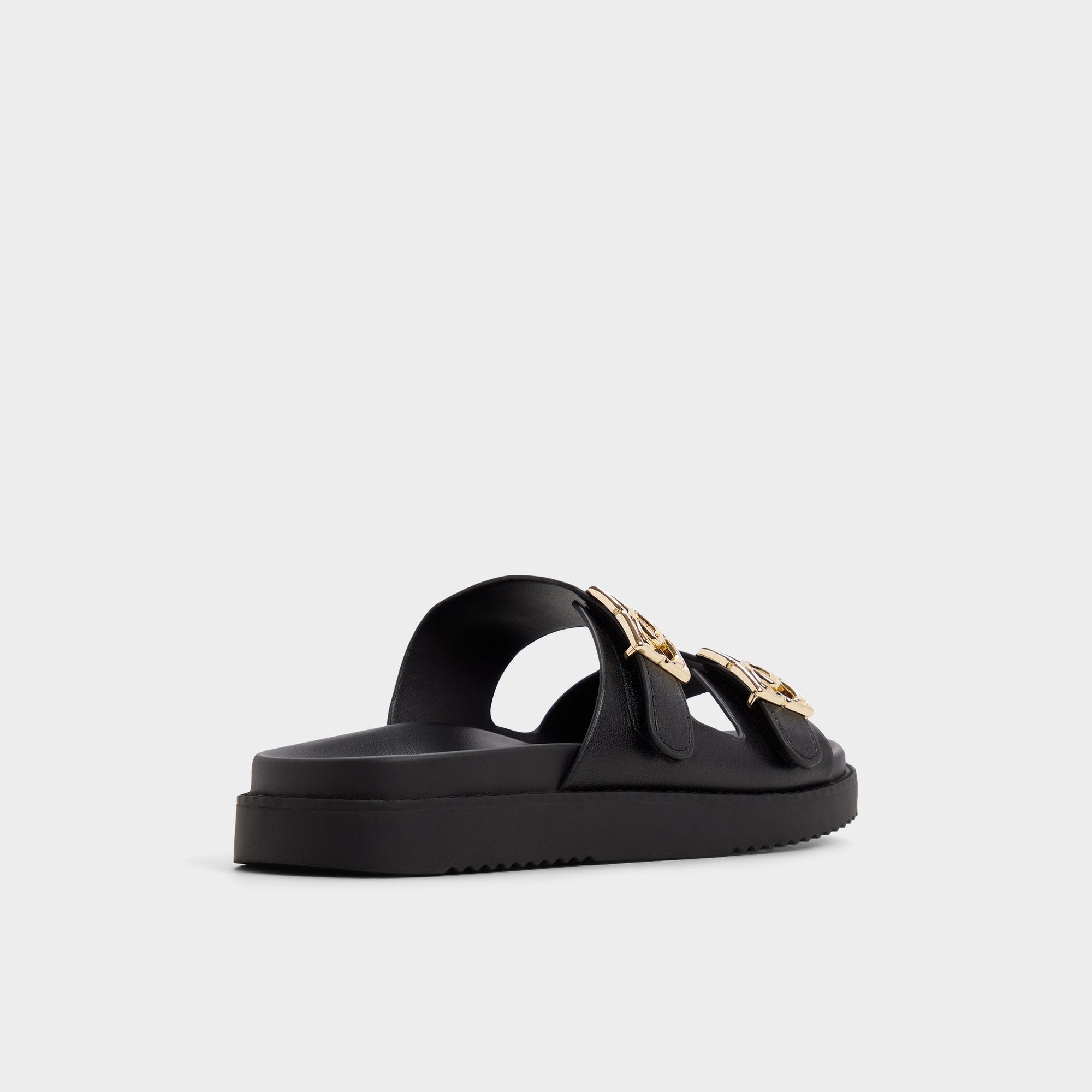 Aldo | Mungos in Black - Footbed sandal, Footbed sandal