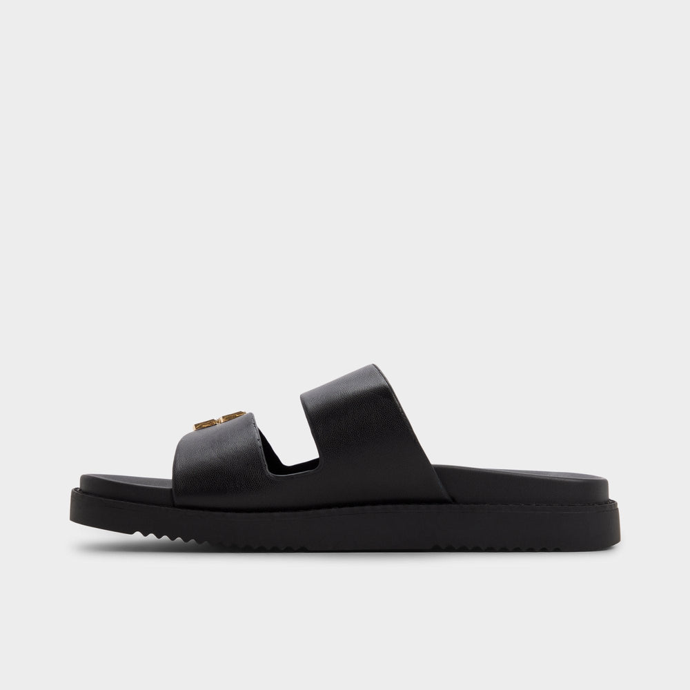 Aldo | Mungos in Black - Footbed sandal, Footbed sandal