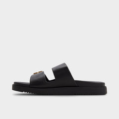 Aldo | Mungos in Black - Footbed sandal, Footbed sandal
